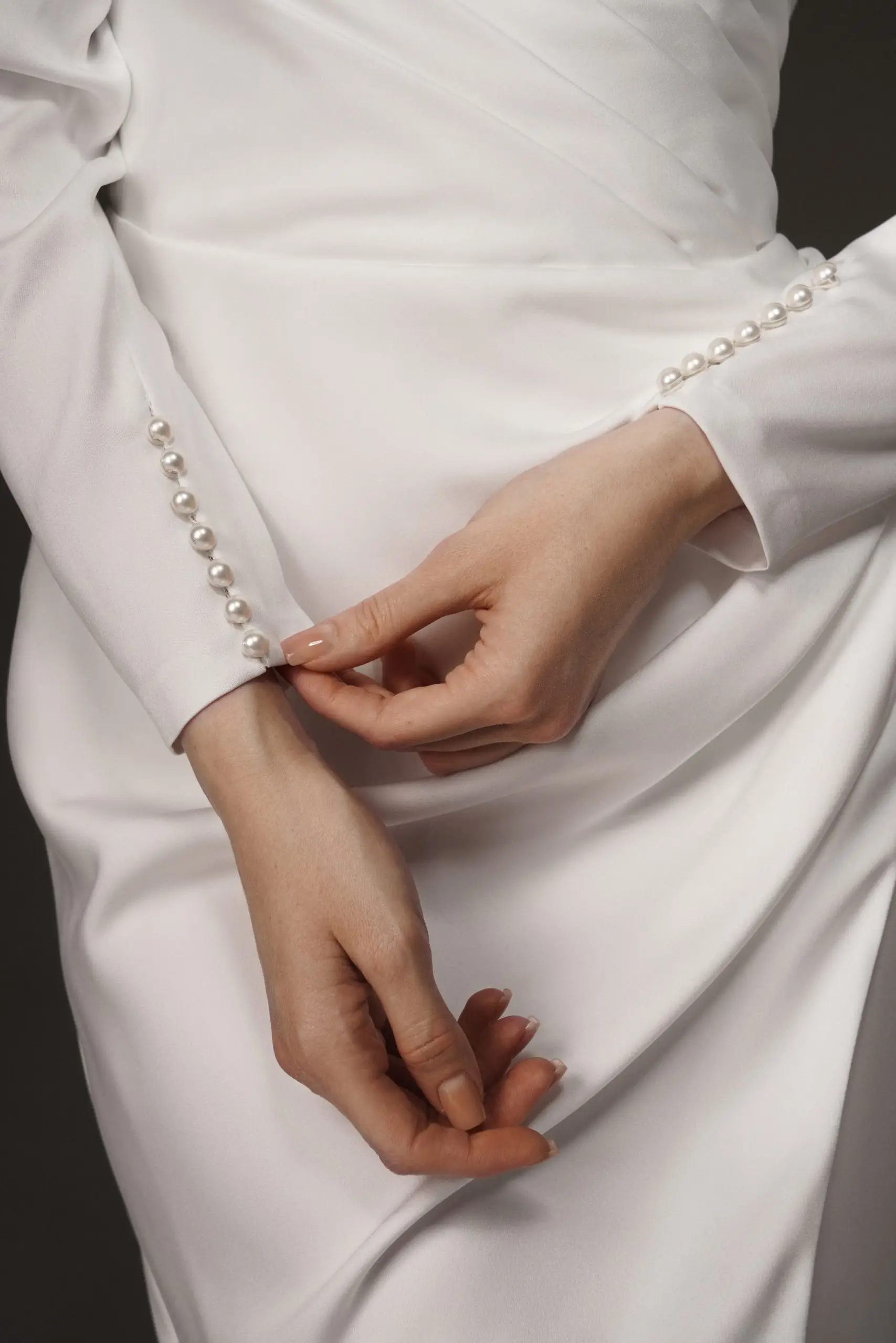 Бэтлин миди Свадебное платье — изображение 4